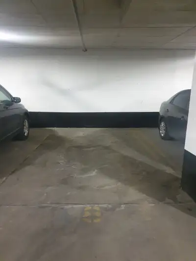 Indoor underground parking spot available for rent at 15 Prince Albert Boulevard, Kitchener. Measure...