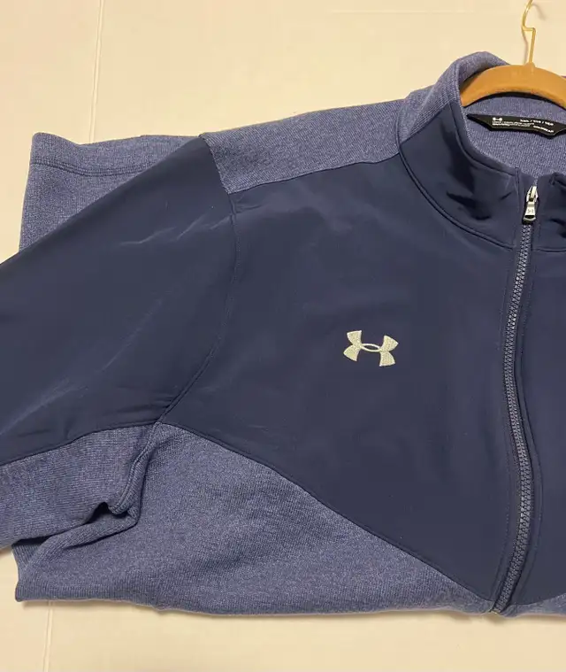 UNDER ARMOUR - XXL - NWT - MENS BLUE COLDGEAR ZIP UP JACKET COAT in Men's in Kingston - Image 8