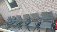 Patio Set - 6 Chairs + Table