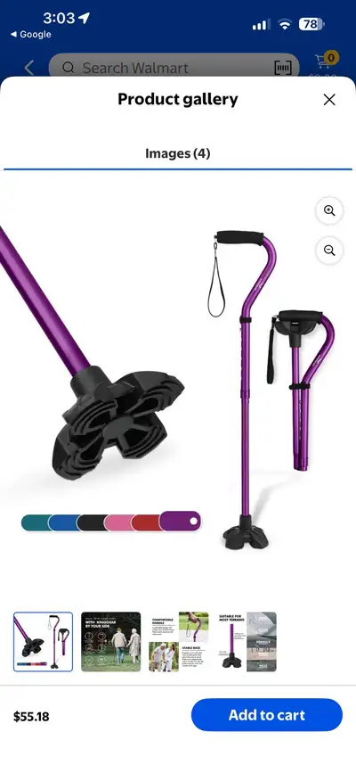 Walking Cane, View more