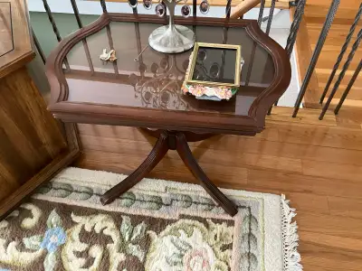 Glass Top Table, View more