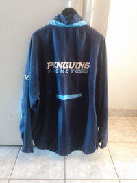 Pittsburg Penguins Windbreaker Jacket Reebok NHL Hockey