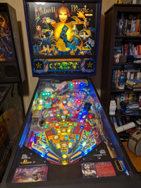 Capcom 'Pinball Magic' Pinball machine. Color DMD, LEDs