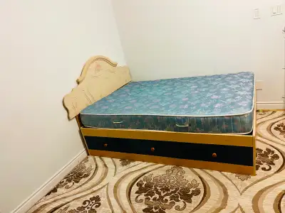 Room Rental AVAILABLE PLEASE CALL (647) 868-8093 Clean Furnished bedroom in a Bright cozy condo town...