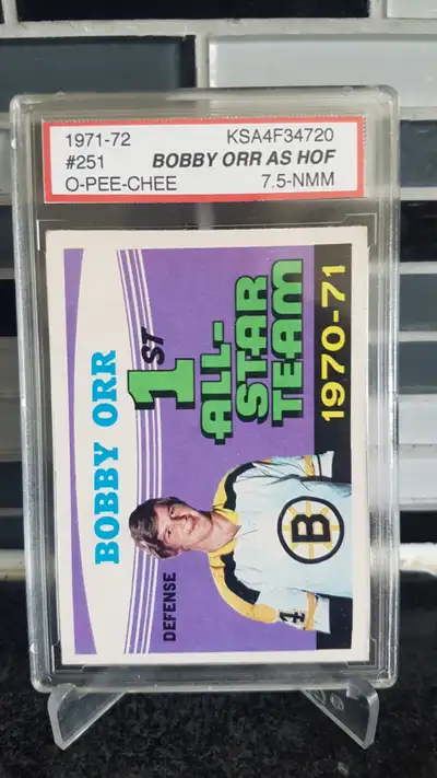 Bobby Orr All Star Card, View more
