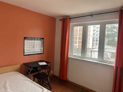 Main floor 2 furnish bed room with personal washroom rent from July 1st * Main intersection St.Clair...
