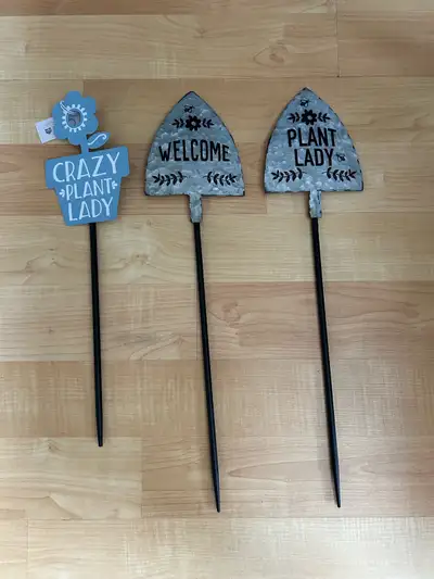 Garden Stake $10 each Crazy Plant Lady Yard Signs, View more