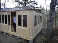 GAZEBO ou PAVILLION en Bois 10’ X 10’