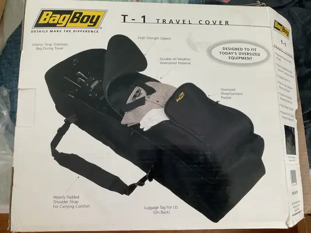 Bag Boy T-1  Golf Travel bag, new, in Golf in Norfolk County - Image 4