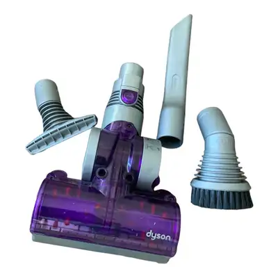 DYSON Vacuum Spare Parts Grey Purple Model 4 pieces In good preowned condition. Comes with 4 pieces...