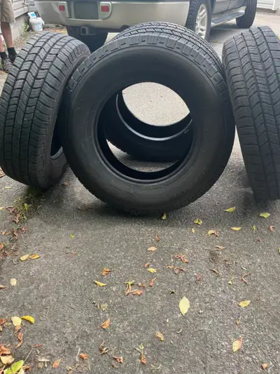 Like New 4 Starfire (Off brand of Cooper Tires) LT 225/75/R16 Tires. With under 600 KM. -Reason for...