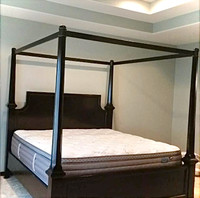 FREE DELIVERY!!! King 4 Poster Bed with Canopy