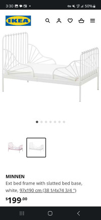 Ikea adjustable bed