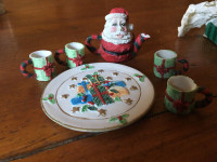 Vintage Santa Miniature Tea Set - BNIB