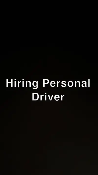 Hiring Driver, View more