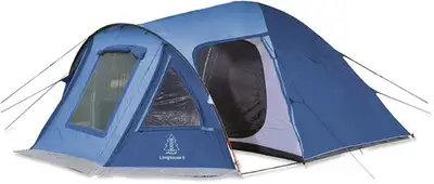 Woods Longhouse 6 Tent, La tente classique Woods Longhouse 6 offre un vaste espace de vie et une hau...