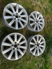R17(5×114. 3)OE Alloy rims(a set) from 2013 Chrysler 200 