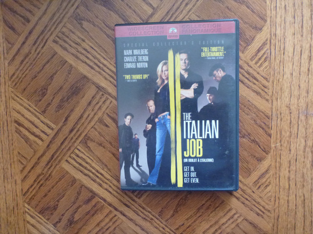 The Italian Job Special Collector’s Edition   DVD  n mint $2.00 in CDs, DVDs & Blu-ray in Saskatoon