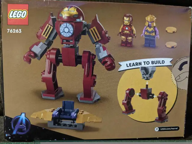 New Lego Marvel 76263 Free Delivery Iron Man Hulkbuster v Thanos in Toys & Games in Winnipeg - Image 4
