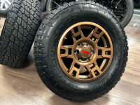 T29. 2024 Toyota 4Runner / Tacoma Satin Bronze TRD wheels and To