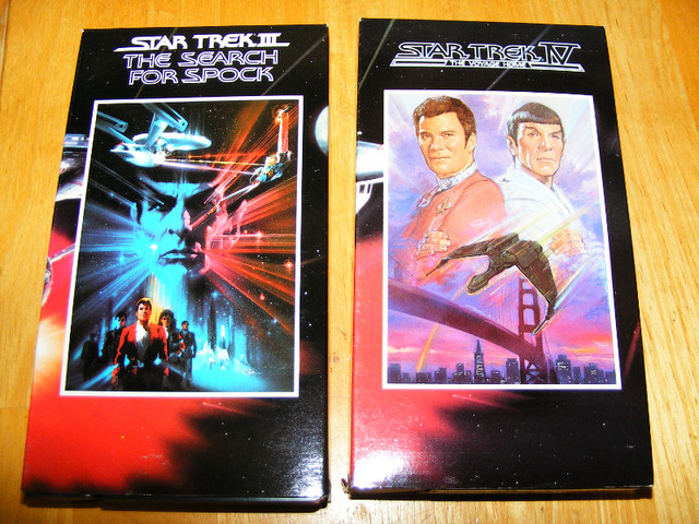Vintage Star Trek The Movie Collection 6 VHS Tape 1993 Box Set in Arts & Collectibles in Saint John - Image 4