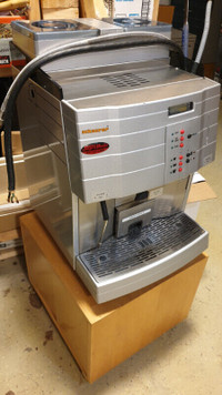 Automated cafe grade Espresso machine, push button operation, gr