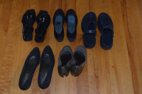 Souliers et sandales  de marque (5 paires)
