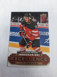 Nicolas Petan 2015-16 Upper Deck Program of Excellence Canvas