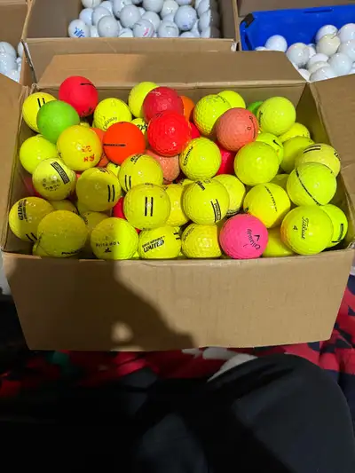 Colourful Golf Balls, View more