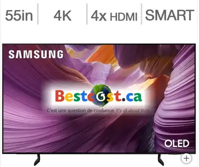 Télévision OLED 55'' QN55S85FAFXZC 4K UHD HDR 120Hz SmartSamsung, View more