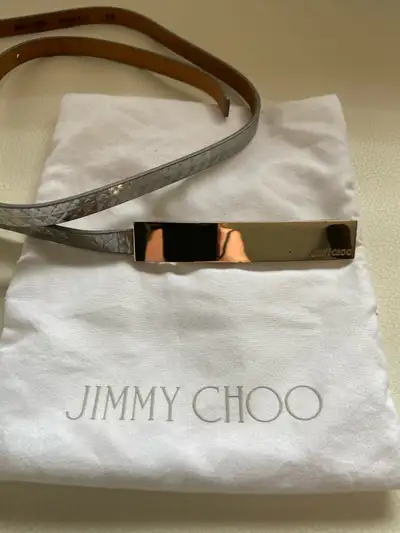 Jimmy Choo Belt Genuine Leather Authentic , View more