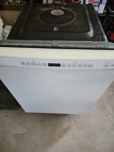 Need this dishwasher gone, it works but leaks water. You can buy and repair it or buy it for parts,...