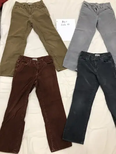 boys size 10 corduroy pants, View more