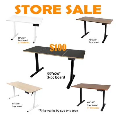 NEW InBox★ Electric Standing Desk, Height Adjustable Desk Table, View more