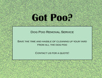 Got Poo? Dog Poop Waste Removal