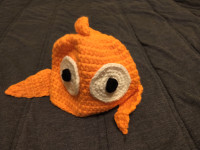 Newborn photography costume - fish hat