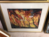Collection of Louis Dobry Listed Artist Original Paintings