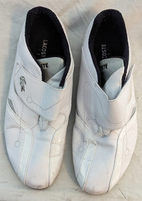 Lacoste Protect Mic 7-20SPM8151147 - White Velcro Trainers Size