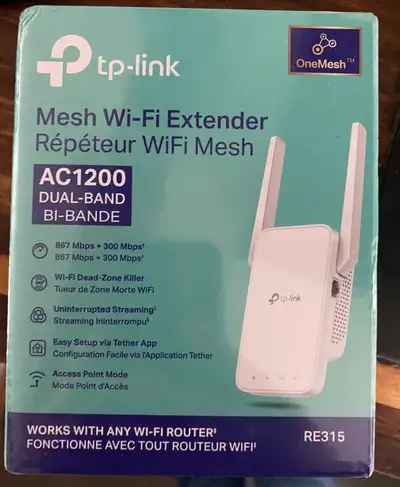 TP Link WiFi Extender - New in Box, View more