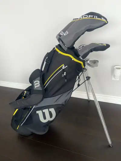 Brand New!! Mens/Teen Left Handed Wilson Golf Clubs, View more