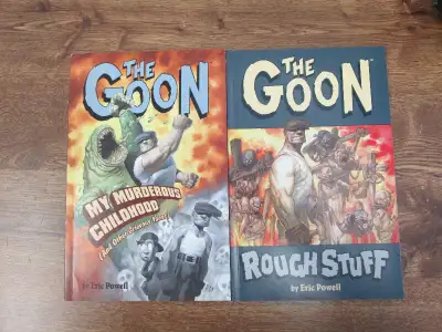 THE GOON MURDEROUS CHILDHOOD & ROUGH STUFF ERIC POWELL, View more