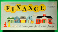 Parker Brothers Finance Board Game- 1958, complete