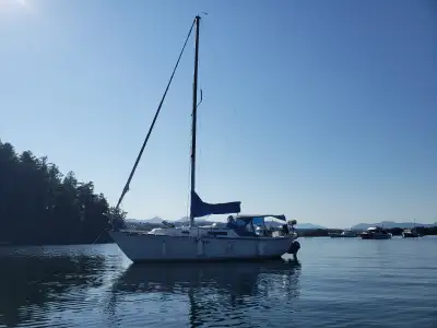 1975 27' C&C MKIII sloop rigged, solid fiberglass hull. Currently at Oyster Bay Marina. Moorage is p...