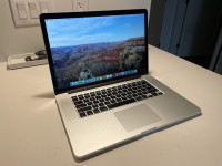 MacBook Pro 15 pouces 