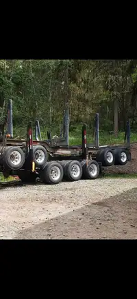 Logging trailer 
