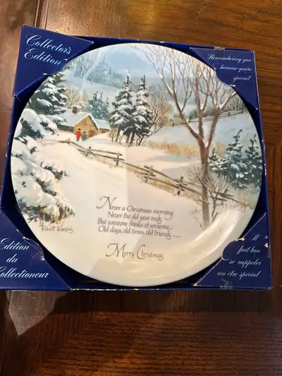 Christmas collectors edition plate , View more