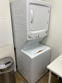 GE STACKED CONDO WASHER/DRYER UNIT