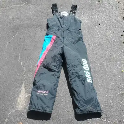 Mens Large BRP Ski-Doo MACH 1 Snowmobile Pants MACH 1 FORMULA SERIES Excellent condition like New Zi...