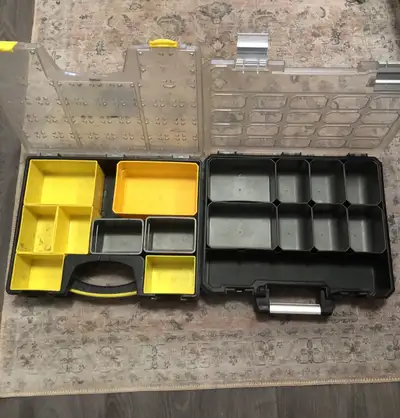 Two Organizer Tool Storage Cases, View more