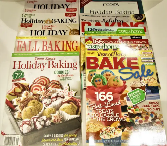 30 SPECIAL EDT. BAKING/COOKING MAGAZINES IN EXCELLENT CONDITION in Magazines in Hamilton - Image 4